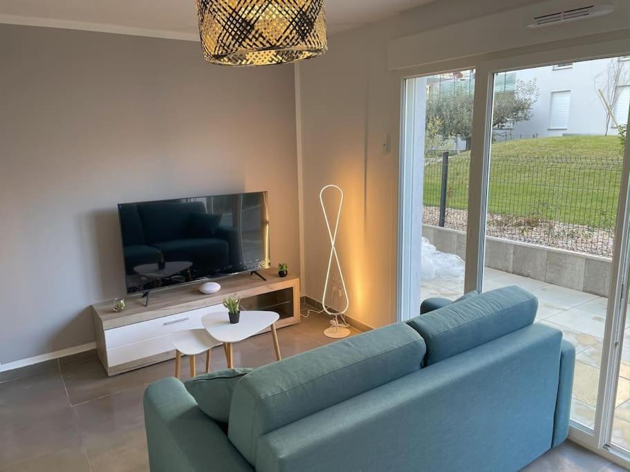 L'Appartement Bleu-T2-Annemasse Eksteriør billede